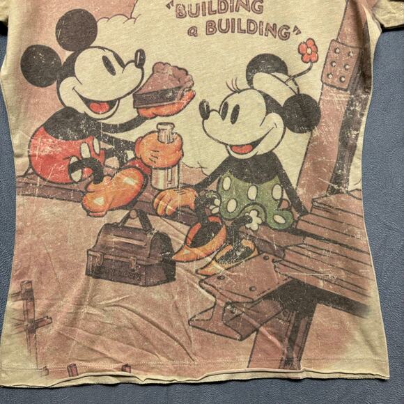 Rare Vintage Disneyland Resort Shirt Womens XL Mickey Mouse Minnie Building - Picture 6 of 6
